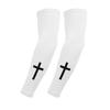 Elastic Fabric UV Protection Arm Covers Cooling Effect Cycling Cross Sleeves  Baseball Volleyball