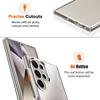 High Clear Phone Case For Samsung Galaxy S25 Edge S24 S23 Ultra S24 S25 FE A56 A55 A15 A16 A25 A54 5G Transparent Hard PC Cover