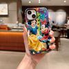 Disney phone case, double-layer protective cover, suitable for iPhone X/XS/SE/7/8/11/12/13/14/15/16/17 Pro Max Plus