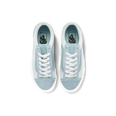 Style 36 Fashion Trend Low Top Skateboard Shoes Unisex Light Blue VN0A54F69LY