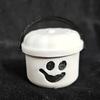 Halloween Pumpkin Bucket Miniature Design Pumpkin Orange Bucket Mini Storage Containers Festive Halloween Decoration