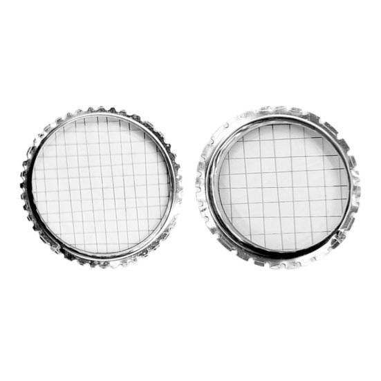 Egg Cubes Round Grid Cutter Slicer String Cutter Chopper Device for Fast Meal Prep Stainless Steel Kitchen Tool for Chopping Mushrooms Vegetables