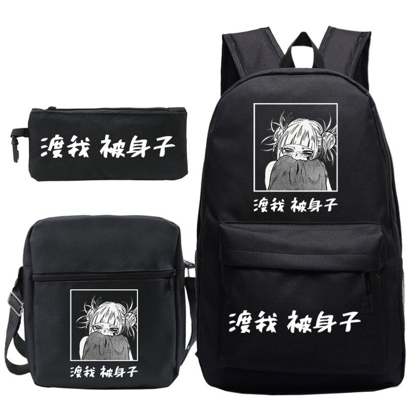 Boku No Hero Academia My Hero Academy Bedruckte Schultasche Umhängetasche Federmäppchen