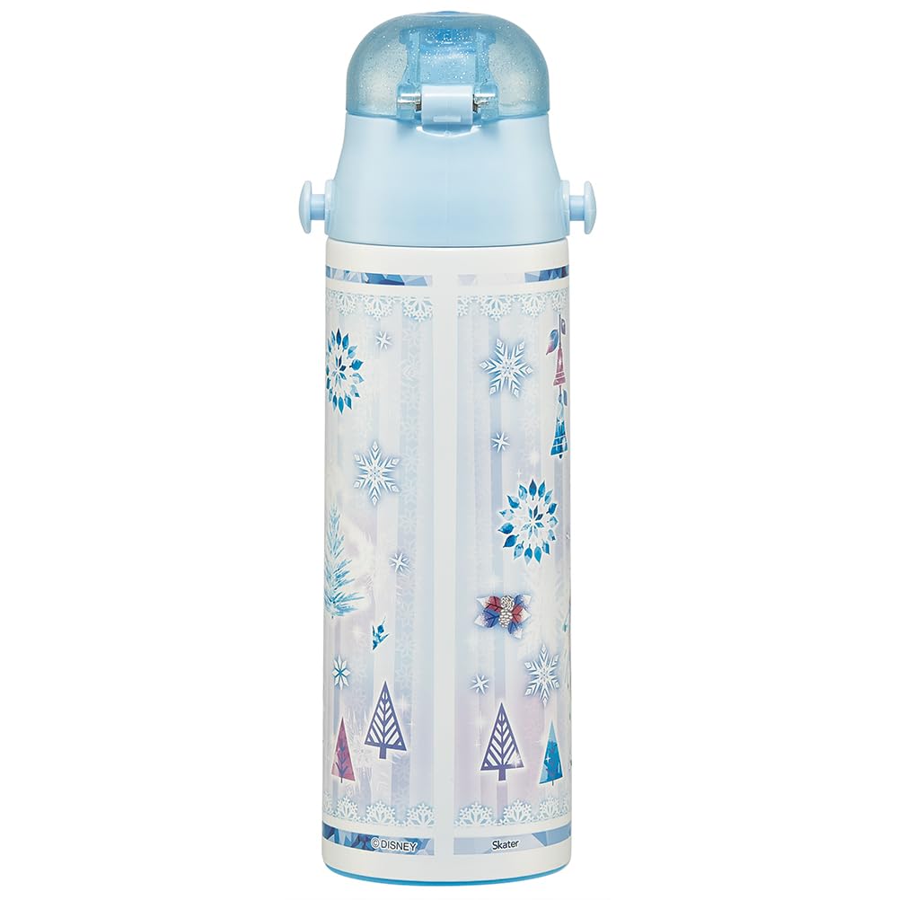 Skater Stainless Steel Water Bottle Direct Drinking 580ml Disney Frozen 24 Lightweight Type Cold Storage Waterbottle Sports Bottle Cool Kids Children
