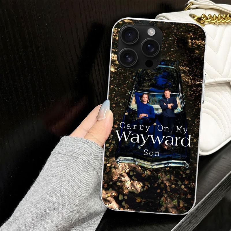 

Babaite Supernatural SPN Case for iPhone 13 12 Mini 11 Pro Max Soft Phone Cover X XS XR 7 SE 8 Plus 6 6S 5 5S Silicone Black Cap iPhone XR