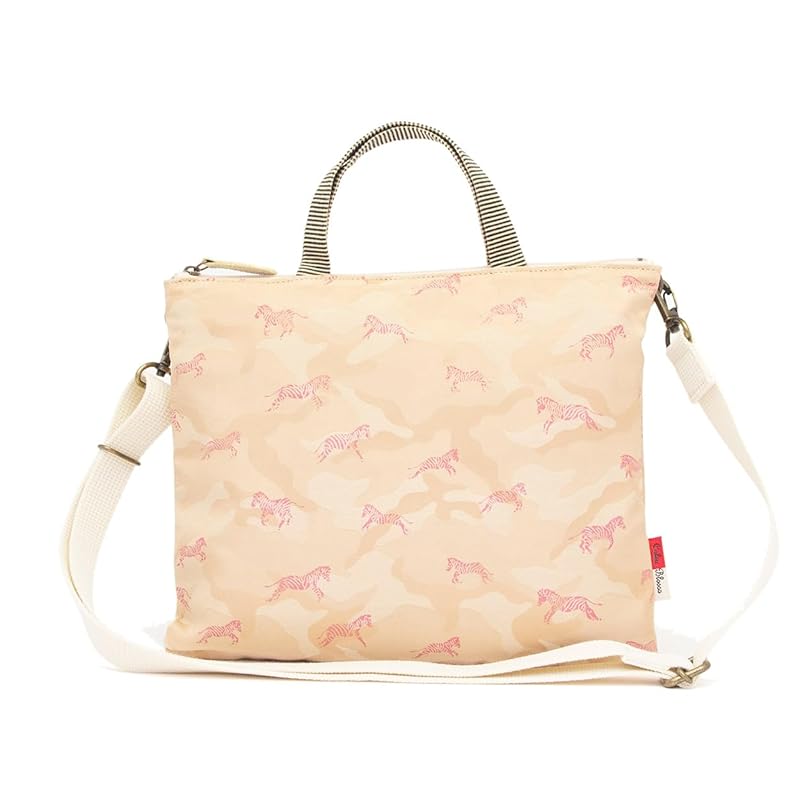 

[Hisiya Calen Blosso] (Hishiya Karen Brosso) Zebra pattern mini shoulder bag Kamimachi 3 nylon (camouflage cream)