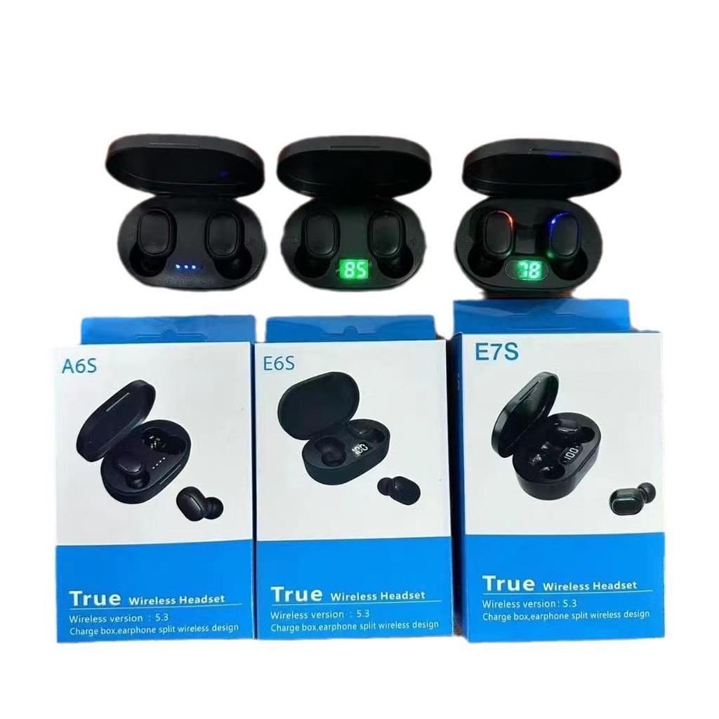 A6S E6S E7S Wireless In-Ear Bluetooth Earbuds - Mini Sport & Business Style with Extended Battery Life