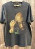 Camiseta unisex de manga corta Tupac color carbón vintage de los 90 QT3175