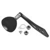PATIKIL Baitcasting Power Handle Metal Fishing Reel Handle EVA Knob Grip Replacement Part for Rocker Arm Accessory Black
