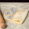 Lot de 2 emporte-pièces ronds pour beignet zenker emporte-pièces
