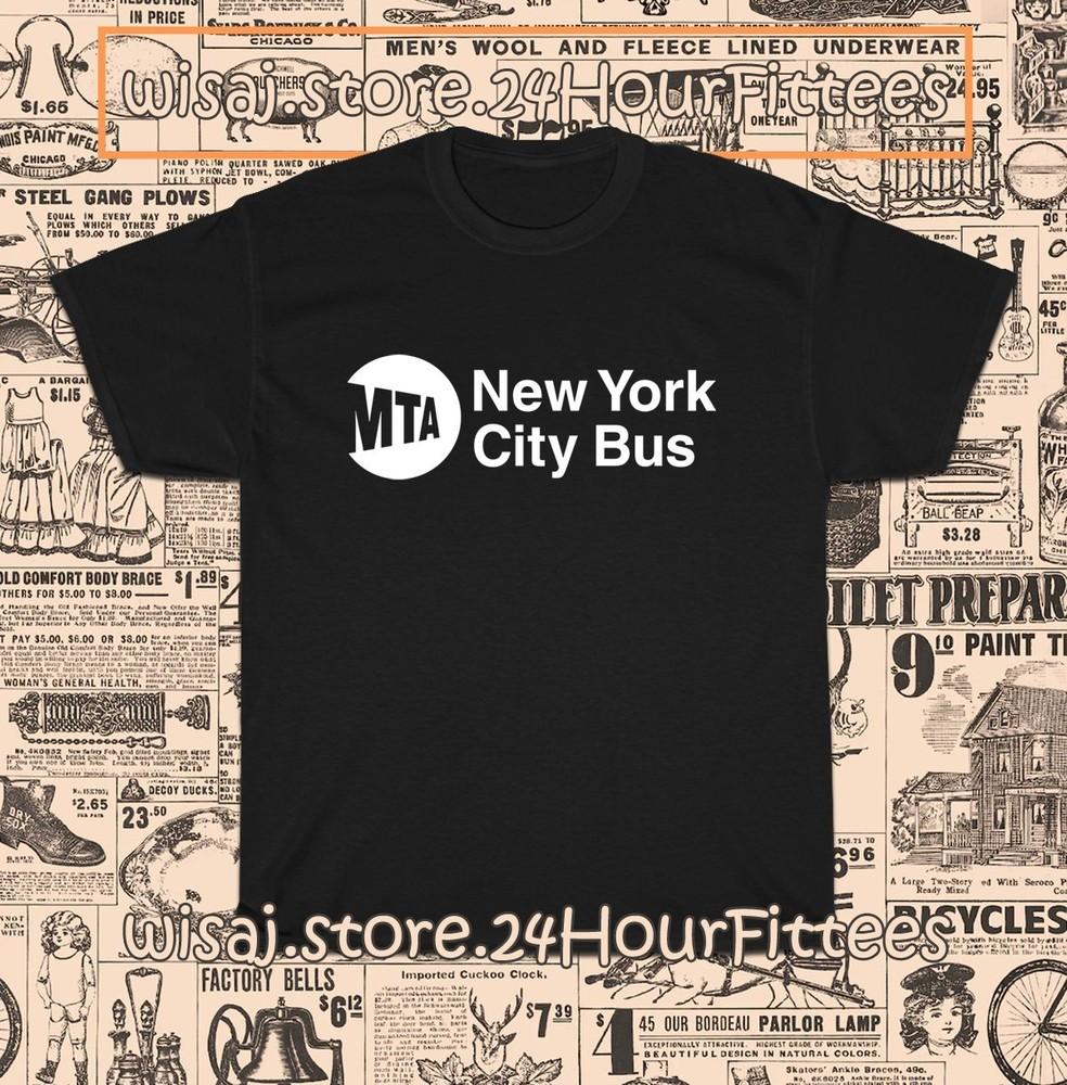 

New Tee Shirt MTA New York City Bus Logo Men039s TShirt American Size TShirt Unisex T-Shirt XXL