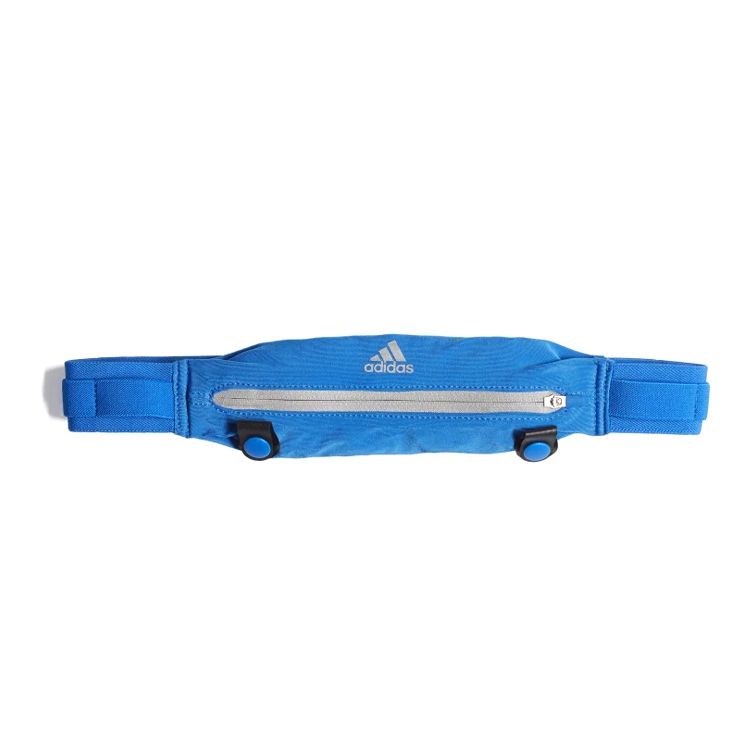 Adidas Run Belt Running Polyester Waist Bag Unisex Accessories Blue FJ4512 Blue