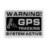 GPS Tracker Stickers | 10 Pcs Car Warning Stickers - Warning System Car Stickers,