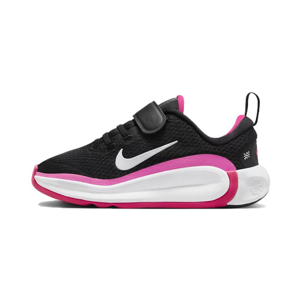 Nike Infinity Flow PS Black Laser Fuchsia Kids Sneakers White FD6061-003