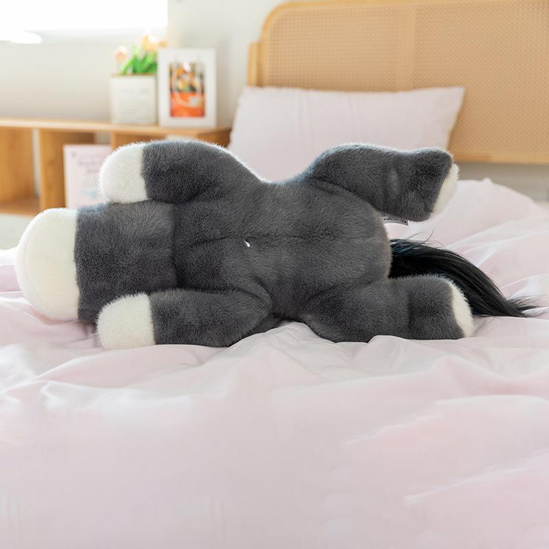 Cute Small Donkey Plush Pillow - Sleep and Hug Toy for Kids and Girls