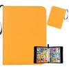 Large Zipper Binder A4/A5 Photocard Collect Book PU Leather Game King Collection Football Star Card Booklet 4/9 Grids Customized