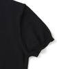 KNITTED (W) Basic Essential Washable Round Short Sleeve Knit Black