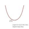 Shiny AAA+ 3mm Colorful Crystal Tennis Chain Necklace Bling Rainbow Cubic Zircon Choker for Women Party Fine Jewelry Gift