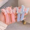 Telephone Cord Spiral Hairband Butterfly Hair Tie for Little Girl Sweet Ponytail Holder Elastic Hair Styling Accessories