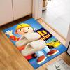 The Builder's Adventure Floor Mat for Living Room, Game Rooms, Office, Bedroom, Office Floor Mat Playful Design, Christmas fan gifts