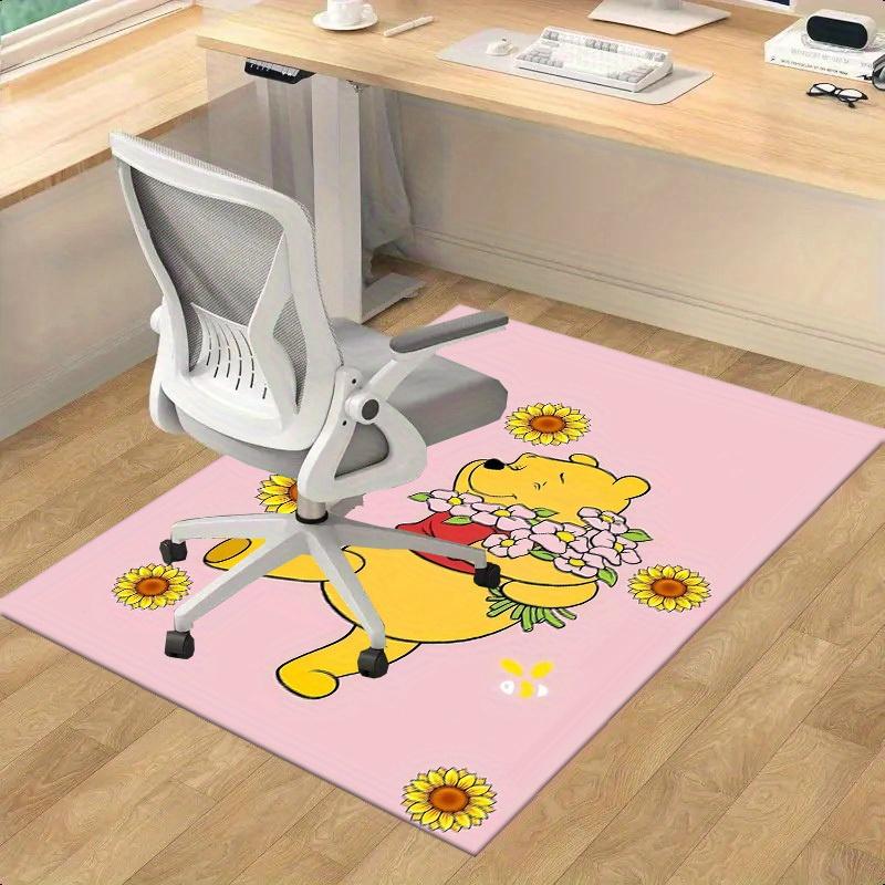 

1pc, Home Decor Rug, Office Carpet, Chair Pad, Outdoor Mat, Gift Idea - Winnie the Pooh Sunflower Design P084 60cm by 90cm
