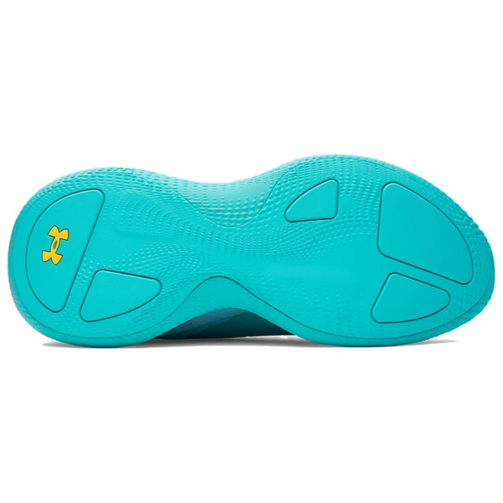 Under Armour Echo X  Curry Tour Modne Wygodne Buty do Koszykówki Unisex Trampki Niebieskie Różowe 6015214-400