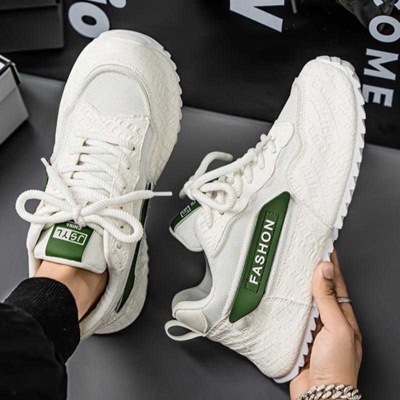 Fashion Designer Men's Platform Sneakers Luxury Brand Casual Shoes Breathable Training Shoes for Men Sport Running Shoes Tenis Masculino