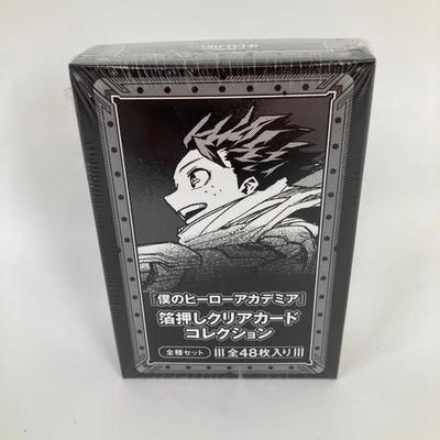 My Hero Academia Original Art Exhibition Foil Clear Card Complete 48 Set FS