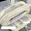 Multi Layered Stationery Storage Bag Large-capacity Pen Bag Fashion Stationery Organizer