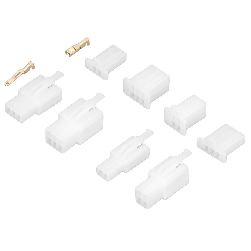 Male Female Plug Housing Terminals, Various Corrosion Resistant 2.8mm Width Motorcycle Terminals for Tricycles