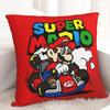 Cartoon Marios Pillow Cases Cartoon Character Cushion Cover Vintage Polyester Decorative Pillowcase for Seat 40*40cm