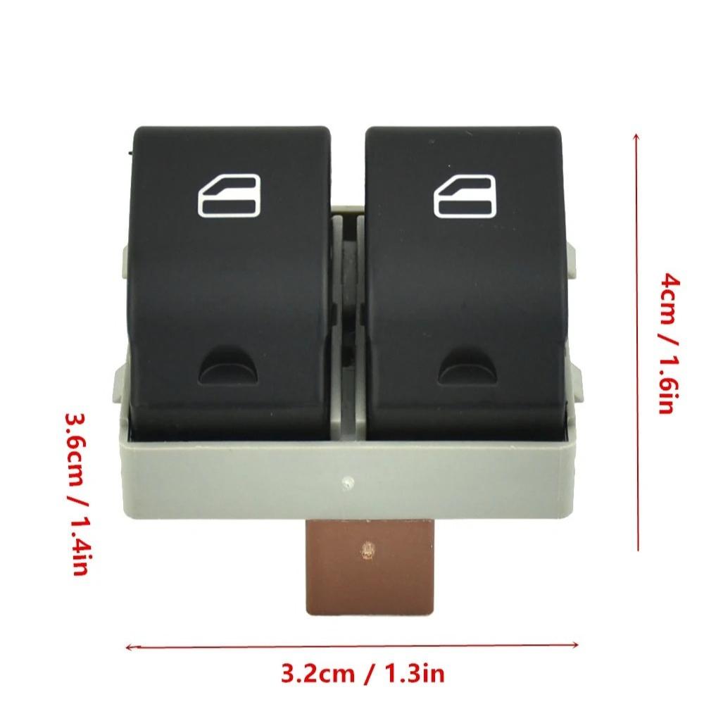 6Q0959858 6Q0959858A Car Electric Window Control Switch For VW Polo 9N Seat Ibiza Cordoba 2002-2009 Auto Accessories