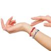 15-teiliges Set mit unregelmäßigen Kristallsplitter-Armbändern