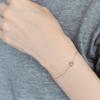 Bracelet K10 Pink Cold Diamond Phantom of the Opera Christine Rose AJAB4090LSDI [Official] [Vendome Aoyama]