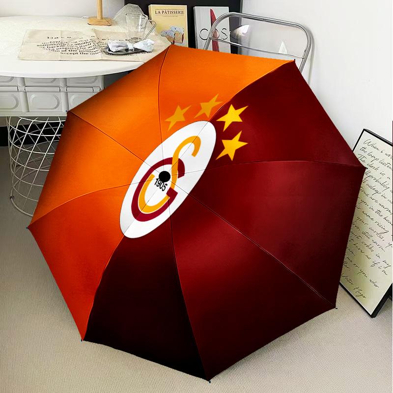 Gala-tasaray Legacy Automatic Folding Umbrella - 8-Rib Travel Umbrella with Auto Open/Close & Portable Gifts for Holidays or Birthdays