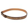 berluti [Excellent condition] Scritto Patina Leather, 2011 belt 110/44 BrownUsed