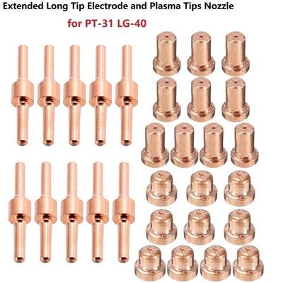 Plasma Tips / Nozzles Tips Torch 10/15mm Cutting Electrodes