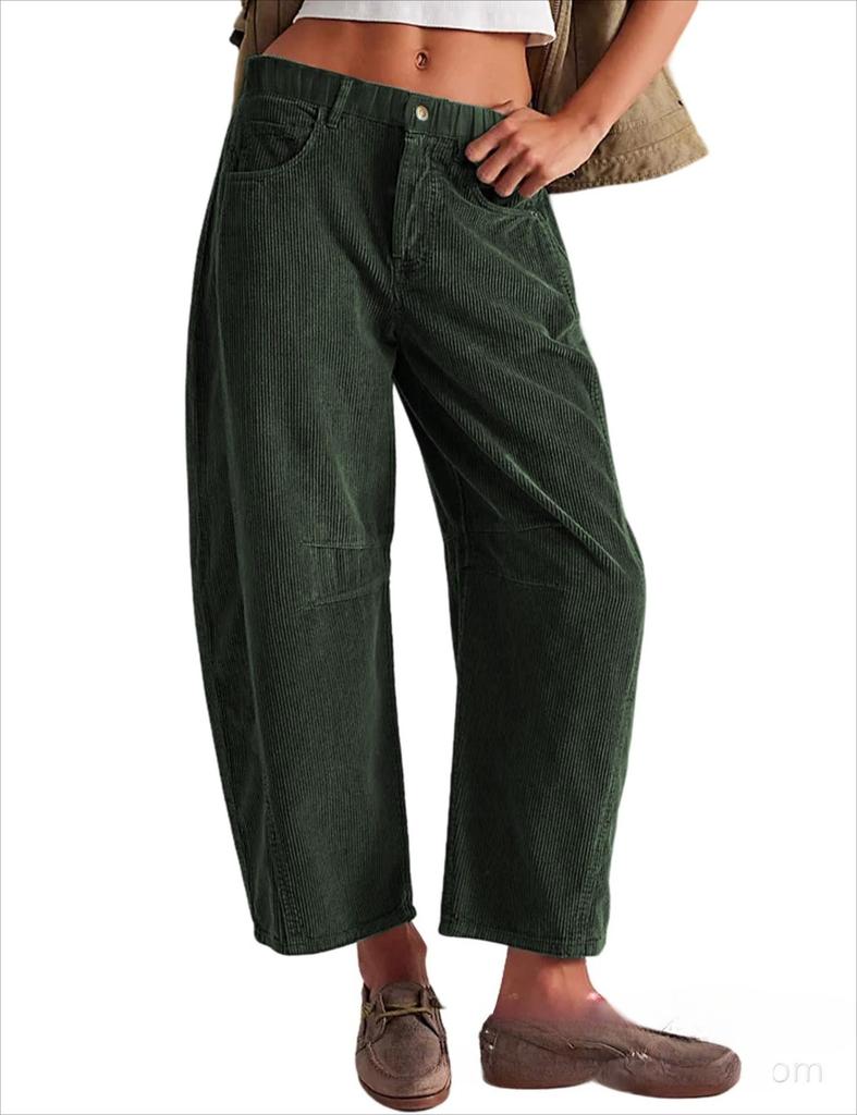 YYFS Damenmode, lässig, einfarbig, bedruckt, hohe Taille, Hosen, Hosen und Caprihosen
