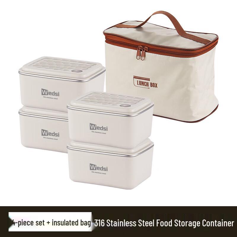 

Mr. Jian 304 Stainless Steel Insulated Lunch & Food Container Set