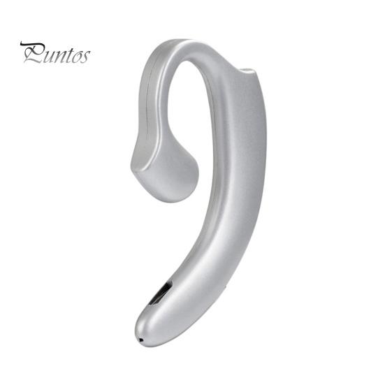 

C7 1Pc Bone Conduction Ear Hook Беспроводные Bluetooth-совместимые наушники Стерео наушники серебряный