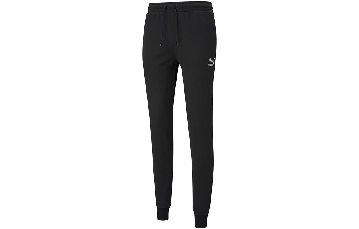 PUMA Knitted Sweatpants Men s Black 531375-01 L
