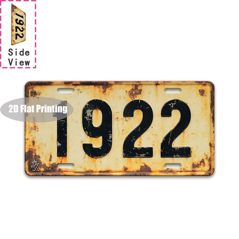 

D Flat D Flat Printing Decorative Sign pc Retro Aluminum sign(cm x cm) Bar Garage Cafe for Man Cave 15x30cm(5.9x7.8inch)