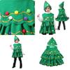 Christmas Tree Costume For Kids And Adults Authentic Striped Outfit For Cosplay