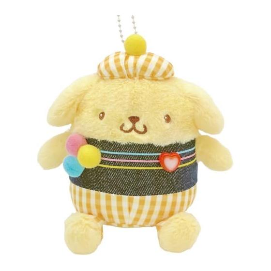 Nakajima Corporation Gingham Denim Pompompurin Mascot 210906-25