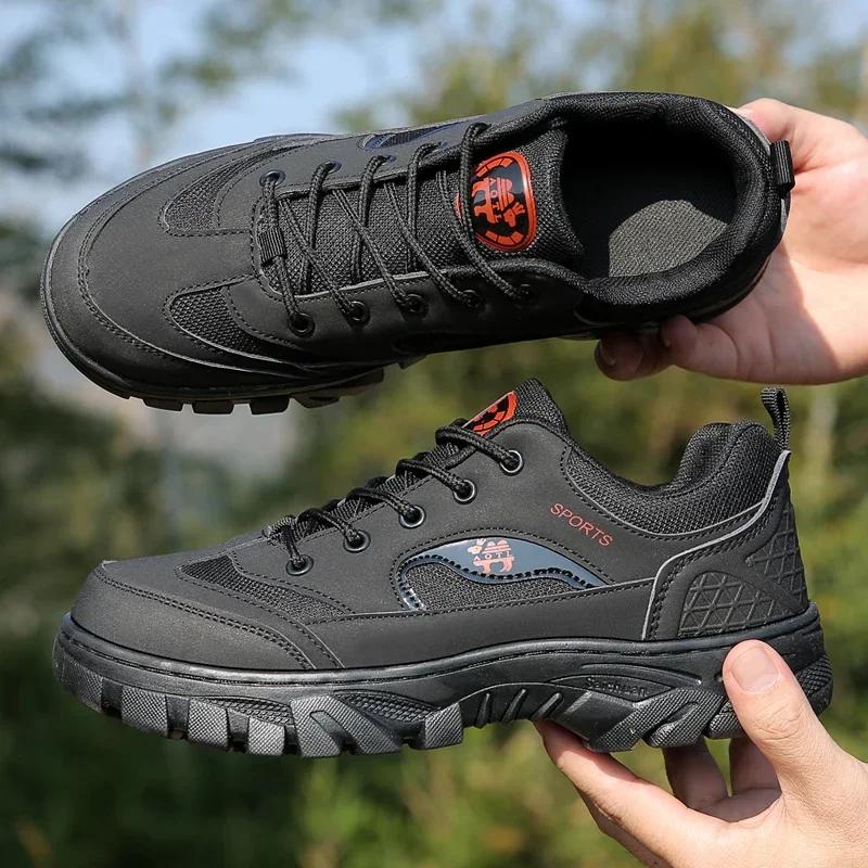 Fashion Men's Climbing Sneakers Outdoor Leisure Running Sneakers for Men Breathable Wading Soft Bottom Non-slip Trekking Travel Sneakers