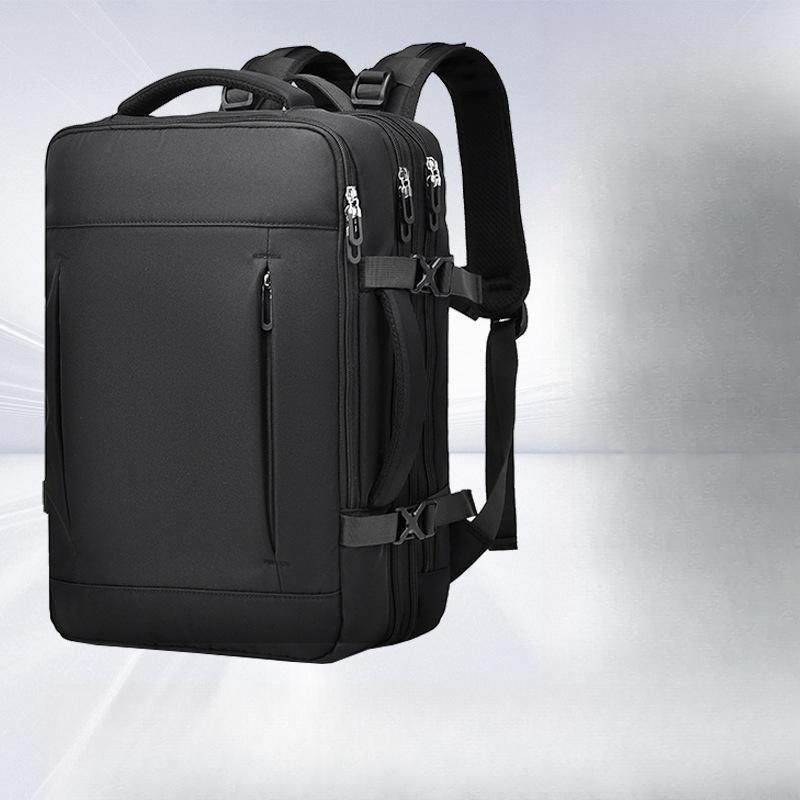 Men's Large Capacity Backpack Fashionable Travel Women's Backpack Trendy High-end Lightweight Schoolbag Waterproof Computer Bag