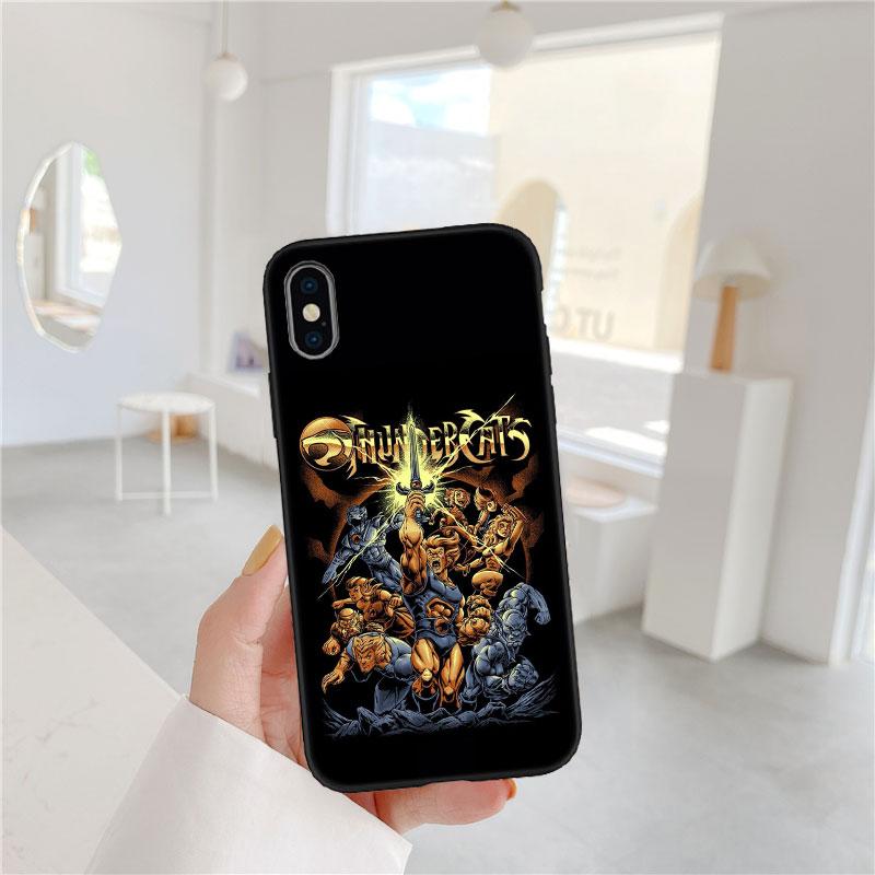 BF104 T-ThunderCats Soft Shell Phone Case for Samsung Galaxy S20 S21 S22 Ultra FE + Plus A21S A22 A24 A25 A26 A30 A30S A31