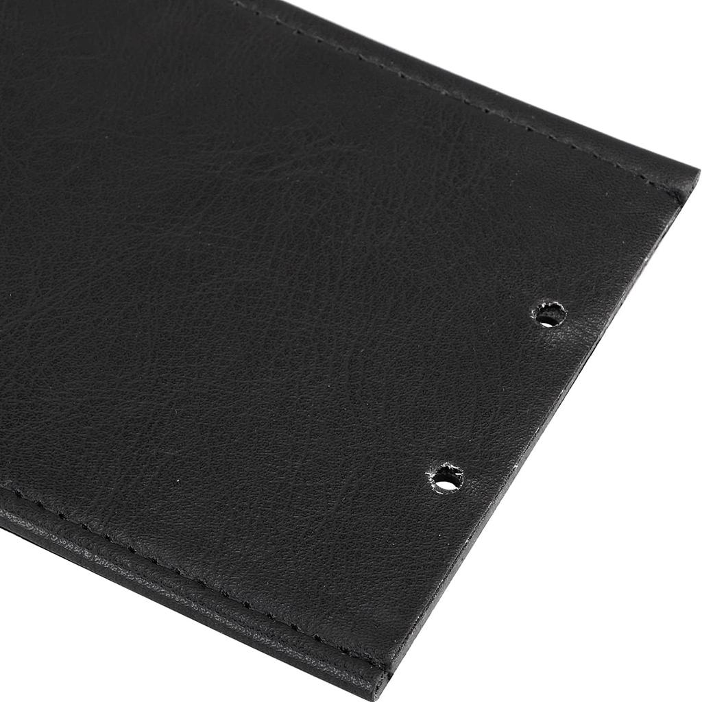 PU Leather Black Gas Tank Panel Bib For Harley Dyna FXDWG 1993-2003 Softail 2000-2017