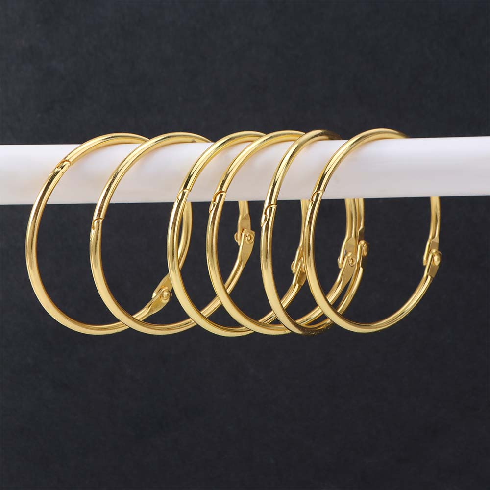12PCS Rust Proof Shower Curtain Hooks Anti-Drop Curtain Hang Holder  Bathroom Accessories