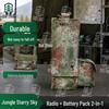 Berzho Camouflage 2-in-1 Radio and Battery Carrier Bag